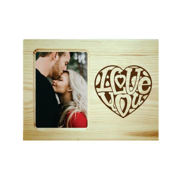 I Love You Engraved Photo Frame