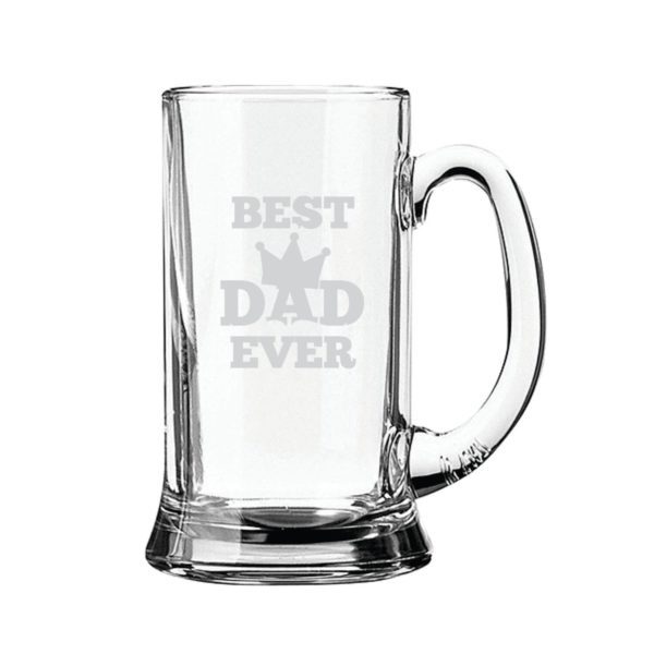 Bowtie Best Dad Beer Mug