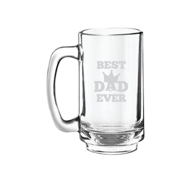 Bowtie Best Dad Beer Mug