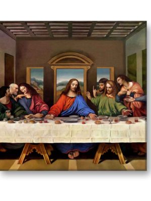 Last Supper Lord Jesus Canvas Wall Painting Frame