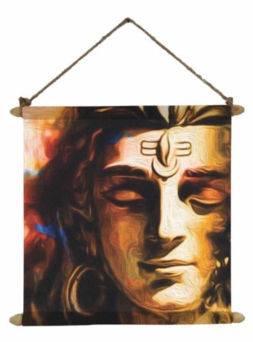 shiva canvas art print