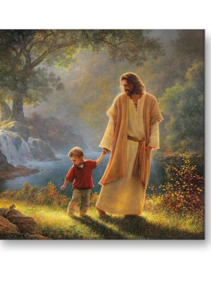 Jesus Is The Only Way Canvas Wall Painting Frame