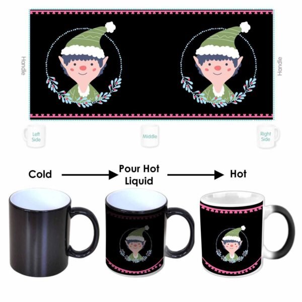 Merry Christmas Magic Mug With Coaster
