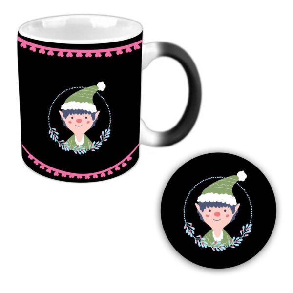 Merry Christmas Magic Mug With Coaster
