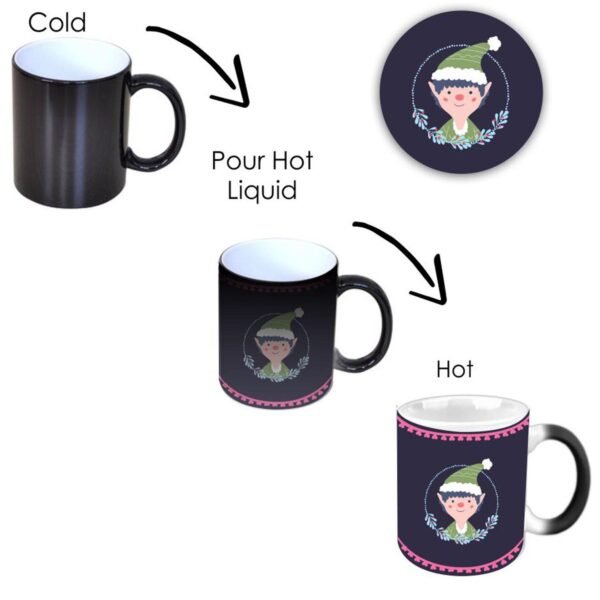 Merry Christmas Magic Mug With Coaster