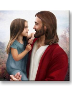 Messiah Lord Jesus Canvas Wall Painting Frame