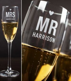 Wedding Gifts Champagne flutes