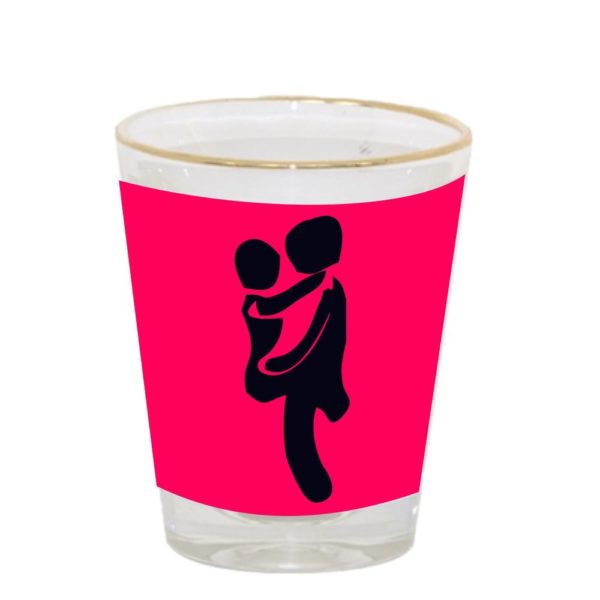 Naughty Sex Positions Engraved Shot Glasses Set of 6