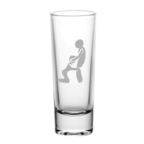 Naughty Sex Positions Engraved Shot Glasses Set of 6