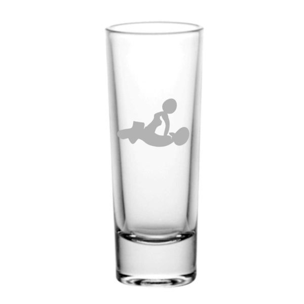 Naughty Sex Positions Engraved Shot Glasses Set of 6