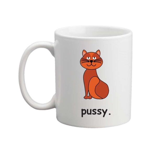 Naughty Pussy Cock Couple Mugs