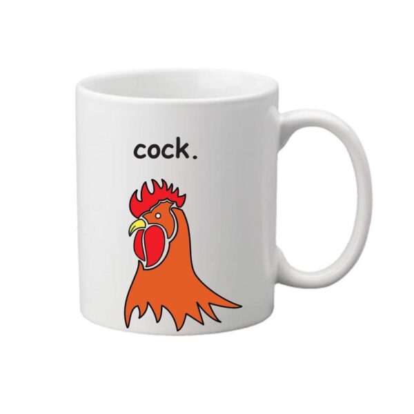 Naughty Pussy Cock Couple Mugs