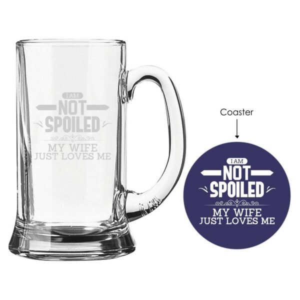 Personalized Engraved Beer Mug Gift for Husband