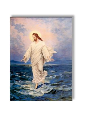 Jesus Walking On Water Wall Paintings Frame