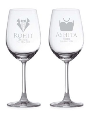 Personalised-Bride-and-Groom-Wine-Glass