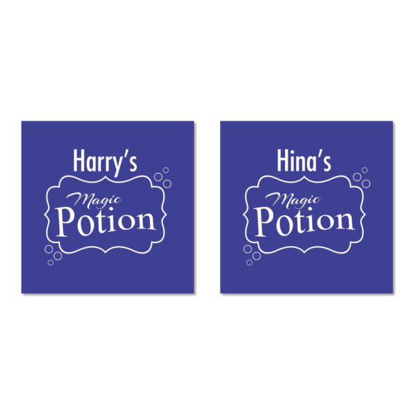 Personalized Magic Potion Whiskey Glasses