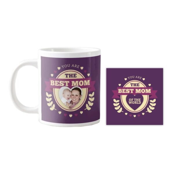 Personalized Best Mom of the World Mug
