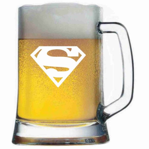 Personalized Engraved Super Beer Mug