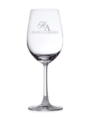 Personalized Engraved  Wine Glass