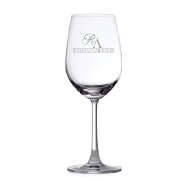 Personalized Engraved  Wine Glass