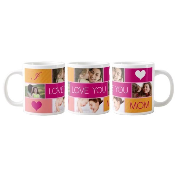 Personalized I Love You Mom Mug