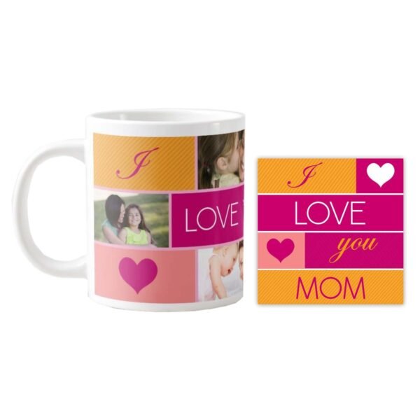 Personalized I Love You Mom Mug