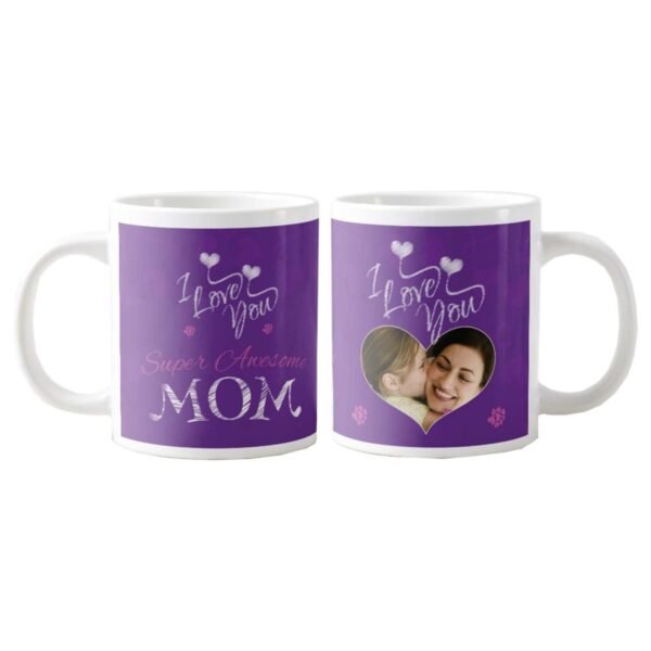 Personalized Super Awesome Mom Mug