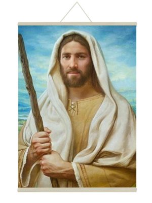 Heaven Is For Real Lord Jesus Canvas Scroll