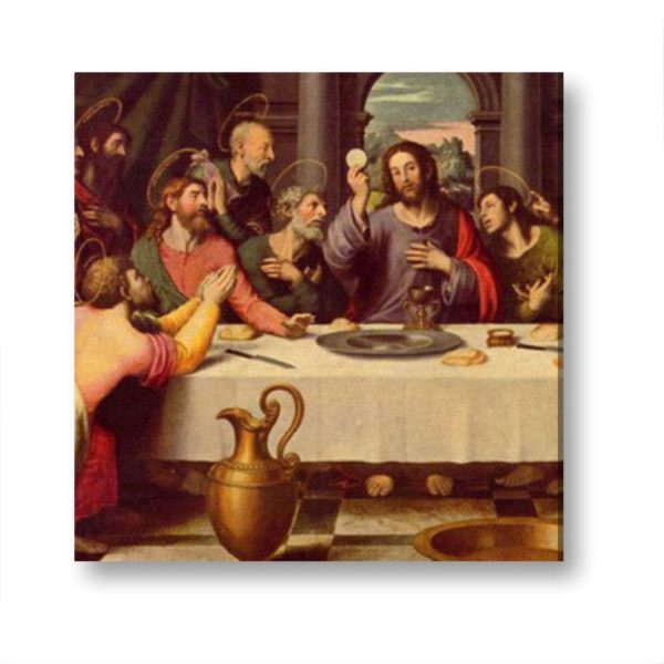 Last Supper Canvas Wall Paintings Frame