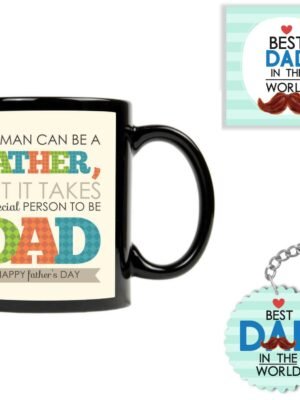 Special Dad Combo Set of 3 - Mug, Coaster, Keychain