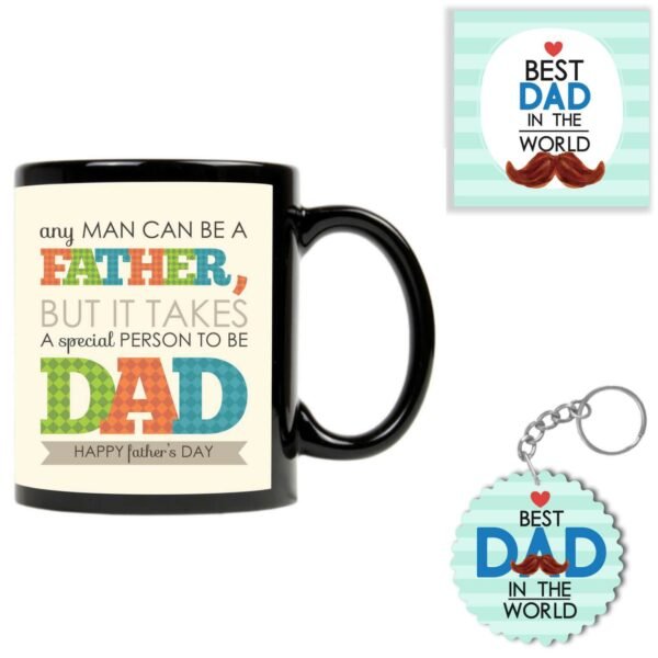 Special Dad Combo Set of 3 - Mug, Coaster, Keychain