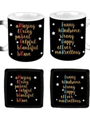 Starry Beautiful Mother Father Definition Couple Coffee Mug