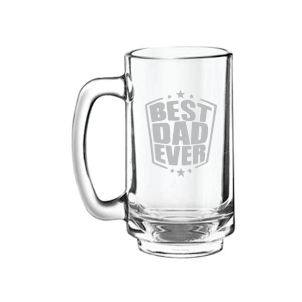 Bowtie Best Dad Beer Mug