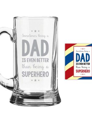 Superhero Dad Beer Mug