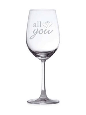 Valentine Gifts for Couple, Engraved Wine Glass Eco Friendly Laminated Coaster Combo