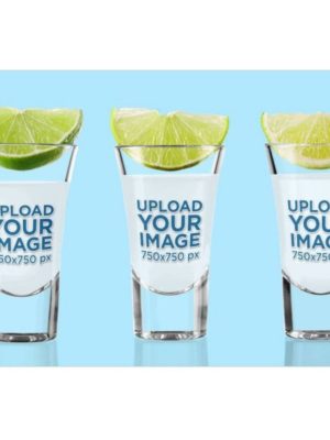 Engraved Customized Shot Glasses set of 3 - 45ML