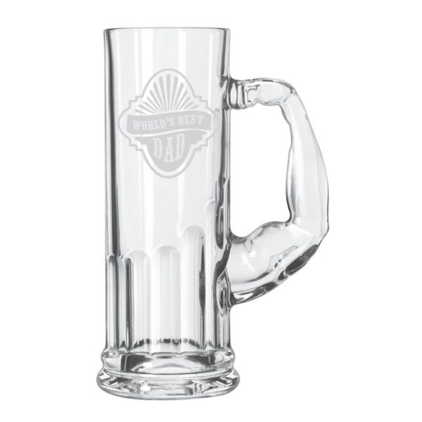 Bowtie Best Dad Beer Mug