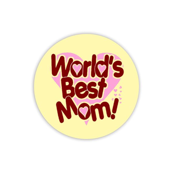 Heart Worlds Best Mom Mug