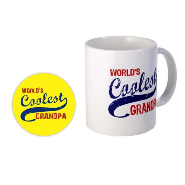 Worlds Coolest Grandpa Mug