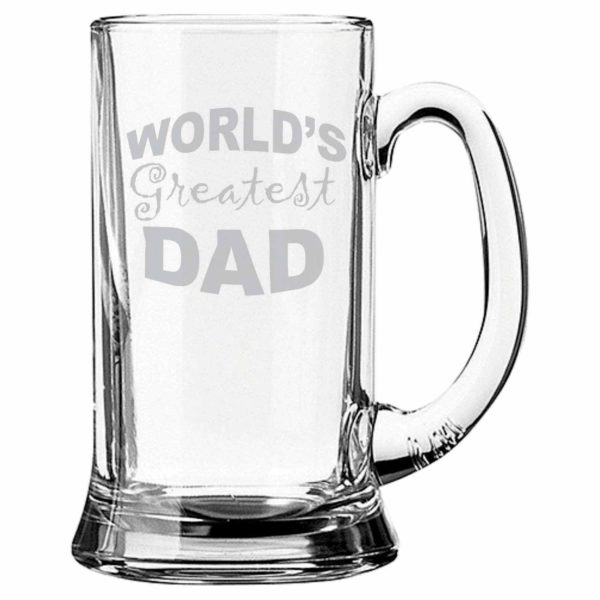 Cool World's Greatest Dad Beer Mug