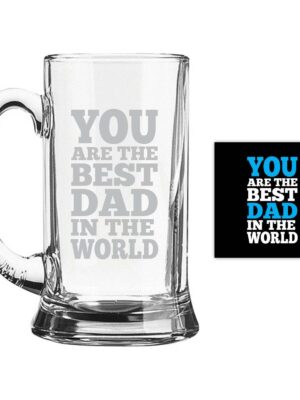 You Are The Best Dad In The World Beer Mug