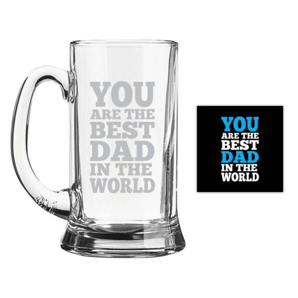 You Are The Best Dad In The World Beer Mug