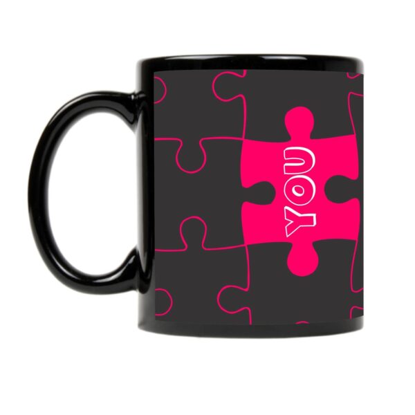 You and Me Puzzle Couple Mugs