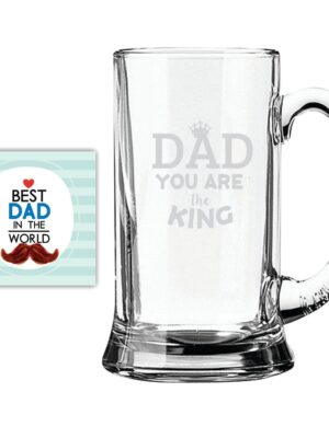 You are King Dad Beer Mug