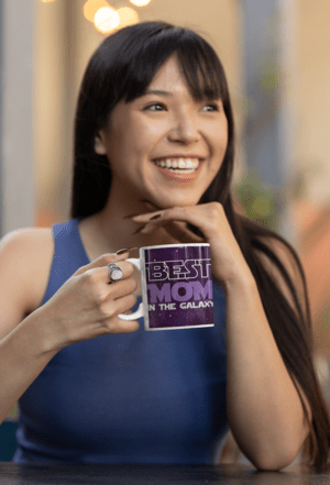 Best Mom in the Galaxy Coffee Mug