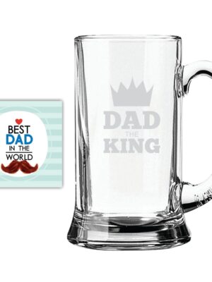 King Dad Beer Mug