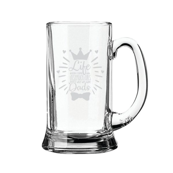 Bowtie Best Dad Beer Mug