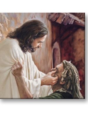 Life Saver Lord Jesus Canvas Wall Painting Frame