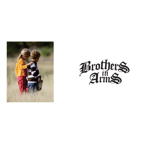 Brothers in Arms Black Mug