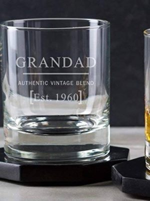 Personalized Engraved Whiskey Glass